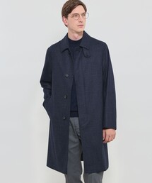 MACKINTOSH LONDON | 【DUNFORD】【Loro Piana Fabric】チェックウールステンカラーコート(その他アウター)