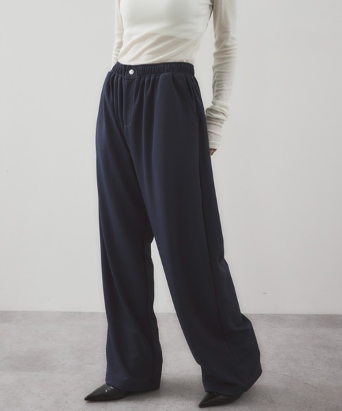 HANNE（アン）の「ストレートイージーパンツ（その他パンツ・レディース・グレー/ネイビー・S/M）」の4枚目の写真