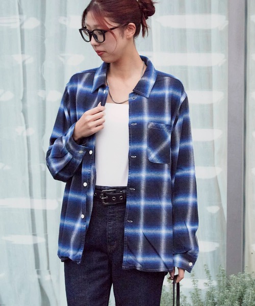 REMI RELIEF/レミレリーフ SP加工 オンブレネルチェック レギュラー