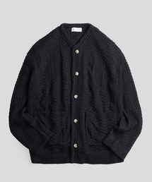 BALLAST ARK（バラストアーク）の「BALLAST ARK / バラストアーク：V-Neck Knit Cardigan：BA12-KC01[AST]（カーディガン/ボレロ・メンズ）」