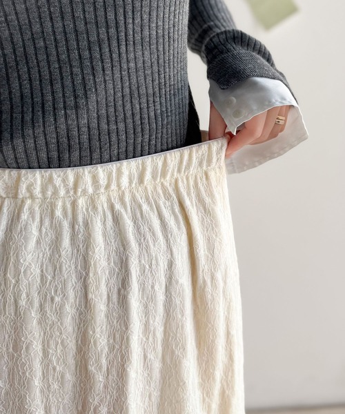 セール】揺れるたびに美しく。上品レディな大人フェミニン。ストレッチ