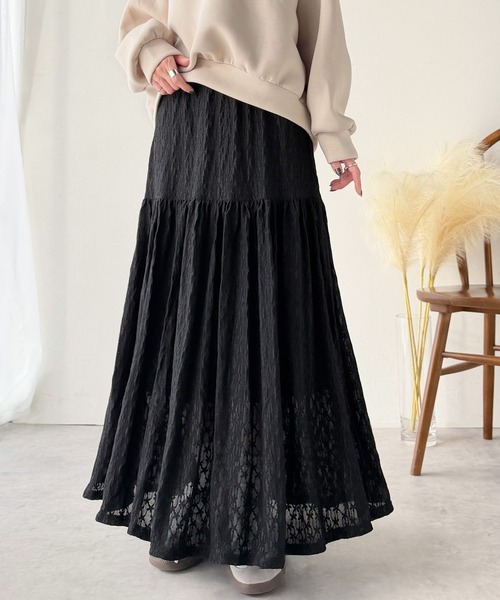 セール】揺れるたびに美しく。上品レディな大人フェミニン。ストレッチ