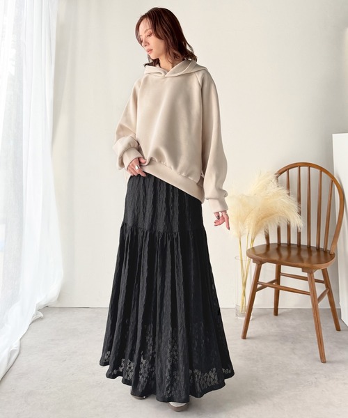 DEICY ストレッチレースティアードスカート　値下げ可能 DEICY ストレッチレースティアードスカート 値下げ可能 - メルカリ