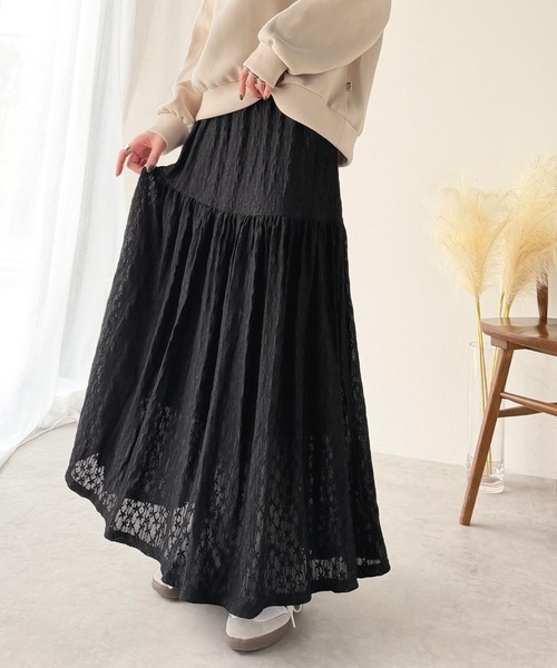 セール】揺れるたびに美しく。上品レディな大人フェミニン。ストレッチ