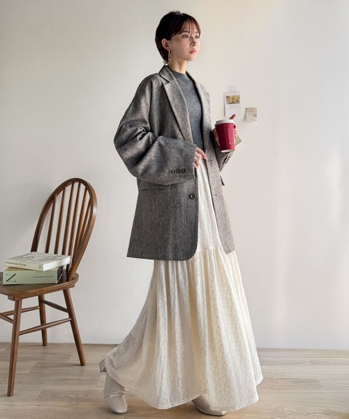 セール】揺れるたびに美しく。上品レディな大人フェミニン。ストレッチ