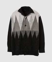 COMME des GARCONS HOMME | WOOL KNIT DOCKING SHIRT(シャツ/ブラウス)