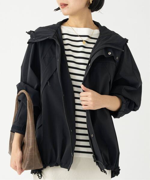 IENA（イエナ）の「Pタフタ フーデットブルゾン◇（ブルゾン）」 - WEAR