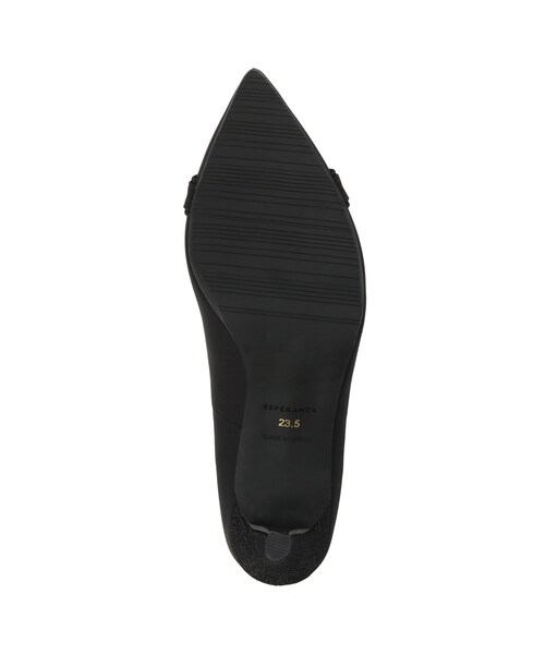 ESPERANZA（エスペランサ）の「【12時間パンプス】約7．5cm／ビジューベルト パーティ-結婚式に最適（パンプス・レディース・ベージュ系2/ブラック系2/グレー系2・24.5cm/24.0cm/23.5cm/23.0cm/22.5cm）」の21枚目の写真