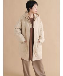 sm2rhythm | キルトレイヤードジャケット(ノーカラージャケット)