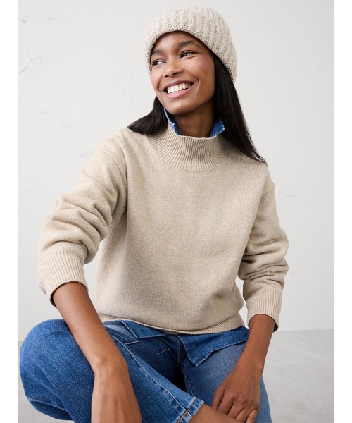 セール】BANANA REPUBLIC FACTORY STORE コージータートルネック プル