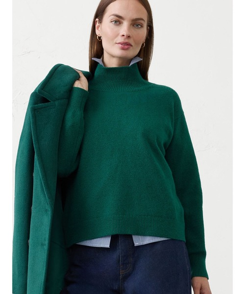 BANANA REPUBLIC FACTORY STORE(バナナリパブリック ファクトリーストア)の「BANANA REPUBLIC FACTORY STORE コージータートルネック プルオーバーセーター(ニット/セーター・レディース・ホワイト/グリーン/ナチュラル/ブラック・L/M/S/XS)」の4枚目の写真