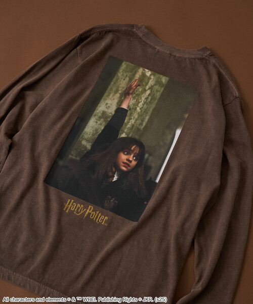 FREAK'S STORE(フリークスストア)の「『Harry Potter』 ハーマイオニー フォトロンT(Tシャツ/カットソー・レディース・オフホワイト/ブラウン・フリ-/X-LARGE)」の2枚目の写真