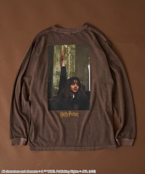FREAK'S STORE(フリークスストア)の「『Harry Potter』 ハーマイオニー フォトロンT(Tシャツ/カットソー・レディース・オフホワイト/ブラウン・フリ-/X-LARGE)」の4枚目の写真