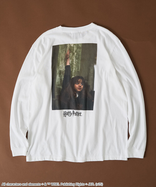 FREAK'S STORE(フリークスストア)の「『Harry Potter』 ハーマイオニー フォトロンT(Tシャツ/カットソー・レディース・オフホワイト/ブラウン・フリ-/X-LARGE)」の9枚目の写真