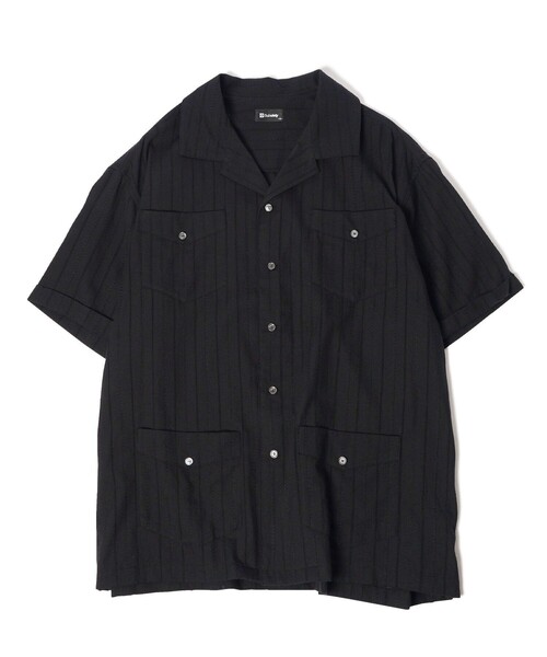 Subciety(サブサエティ)の「Leno cloth guayabera shirt(シャツ/ブラウス・メンズ・ブラック/イエロー/ホワイト・MEDIUM/LARGE/X-LARGE/SMALL)」の19枚目の写真