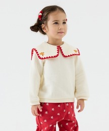 moimoln（モイモルン）の「キルティングビックカラー長袖Tシャツ（Tシャツ/カットソー）」