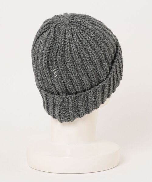 HUNTISM(ハンティズム)の「LG Knit Cap / ニットキャップ(ニットキャップ/ビーニー・メンズ・グレー/ブラック・FREE)」の9枚目の写真