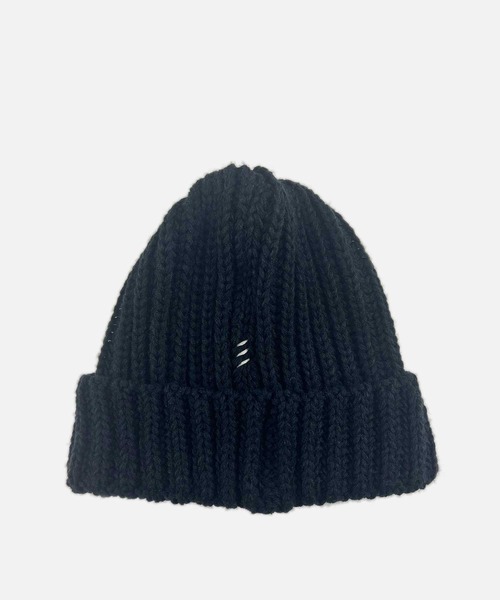 HUNTISM(ハンティズム)の「LG Knit Cap / ニットキャップ(ニットキャップ/ビーニー・メンズ・グレー/ブラック・FREE)」の4枚目の写真