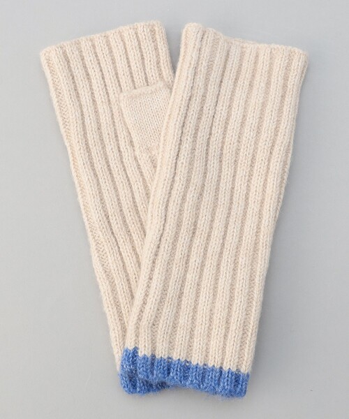 coen（コーエン）の「配色ラインリブアームウォーマー（アームカバー・レディース・ナチュラル/ライトグレー/ダークグレー/モカ・FREE）」の8枚目の写真