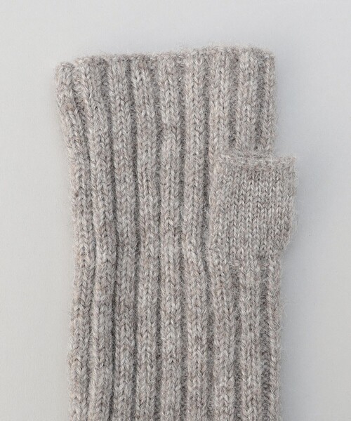 coen（コーエン）の「配色ラインリブアームウォーマー（アームカバー・レディース・ナチュラル/ライトグレー/ダークグレー/モカ・FREE）」の11枚目の写真