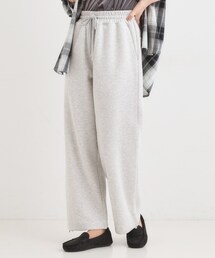 SHOO・LA・RUE | ダブルフェイス 裾ドロスト スウェットパンツ(その他パンツ)