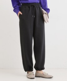 SHOO・LA・RUE | ダブルフェイス 裾ドロスト スウェットパンツ(その他パンツ)