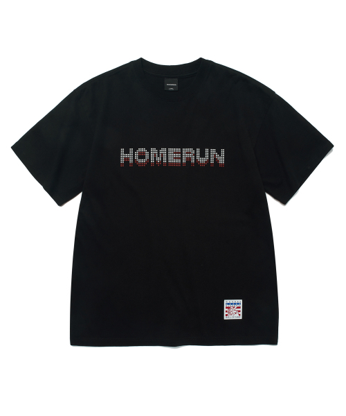WKNDRS(ウィーキャンドース)の「ホームランTシャツ(ブラック)(Tシャツ/カットソー・レディース・その他・X-LARGE/SMALL/MEDIUM/LARGE)」の1枚目の写真
