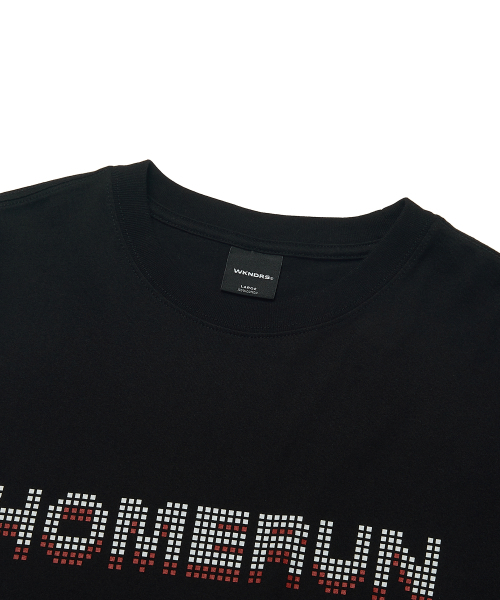 WKNDRS(ウィーキャンドース)の「ホームランTシャツ(ブラック)(Tシャツ/カットソー・レディース・その他・X-LARGE/SMALL/MEDIUM/LARGE)」の3枚目の写真