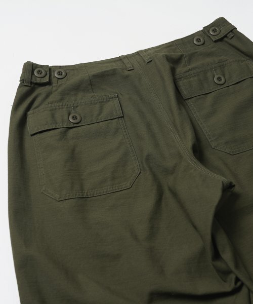 FRIZMWORKS(フリズムワークス)の「BACKSATIN FATIGUE PANTS _ OLIVE(その他パンツ・メンズ・その他・X-LARGE/SMALL/MEDIUM/LARGE)」の4枚目の写真