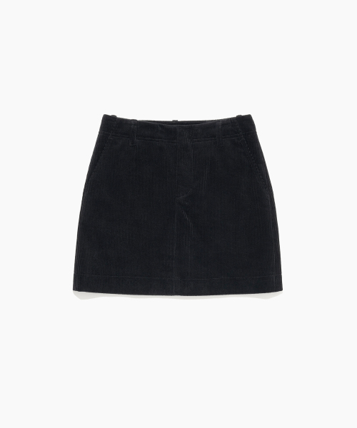 TTUDEMENT(トュードメント)の「CORDUROY MINI SKIRT BLACK(スカート・レディース・その他・SMALL/MEDIUM/LARGE)」の2枚目の写真