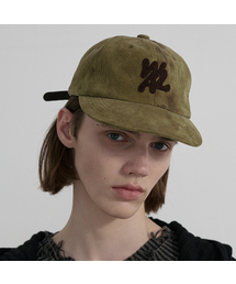 WOOALONG | Tie Dye Corduroy Camp Cap - GREEN(キャップ)