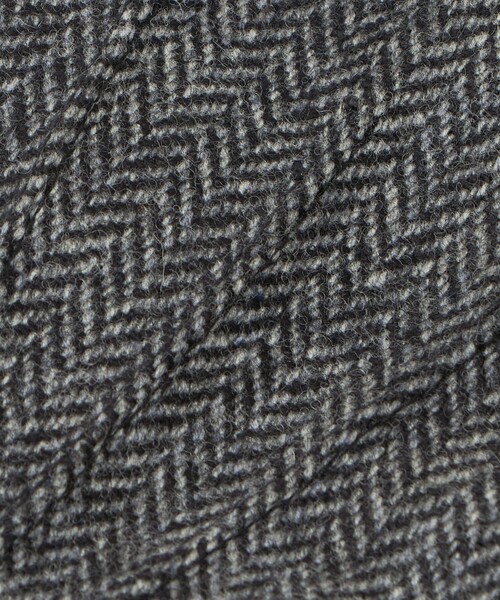 green label relaxing(グリーンレーベルリラクシング)の「MOON ムーン ヘリンボーン×レザー グローブ -タッチパネル対応-(手袋・メンズ・ネイビー/ダークブラウン/ブラック・FREE)」の12枚目の写真