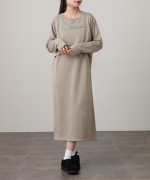 spiritoso レイヤード風スウェットワンピース