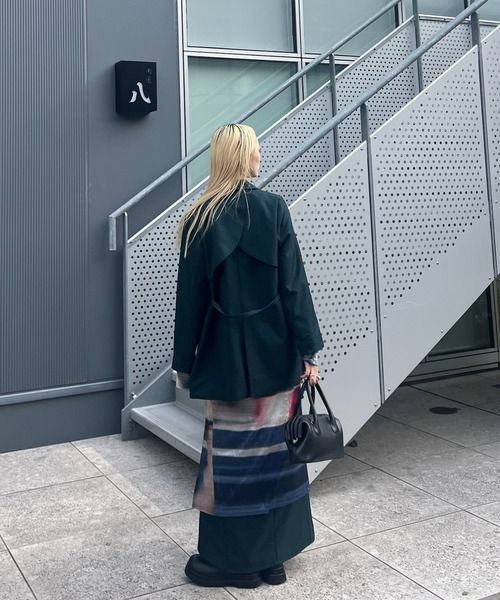 UND LANDSCAPE PRINT LONG TOP（Tシャツ/カットソー）｜Ameri（アメリ