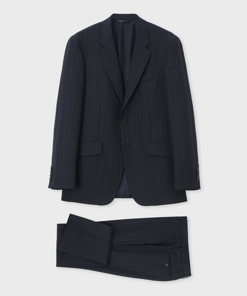 ポールスミス オルタネイトウィンドウペーンブレザー サイズL 新品 秋冬 オルタネイトストライプ シングル2ボタンスーツ / 253004 609NS