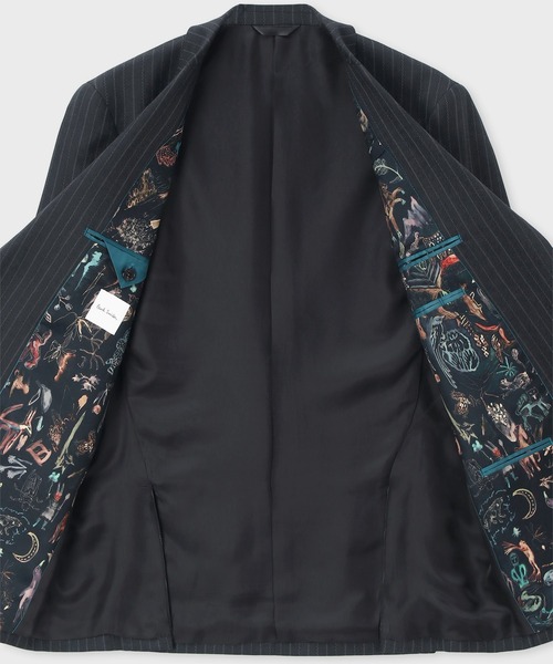 オルタネイトストライプ シングル2ボタンスーツ / 253004 609NS