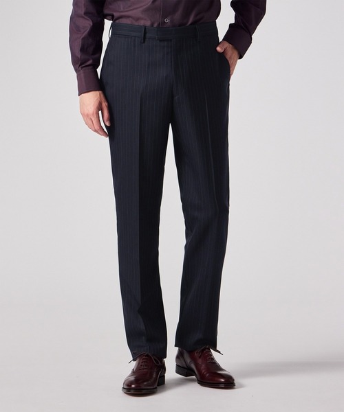 オルタネイトストライプ シングル2ボタンスーツ / 253004 609NS