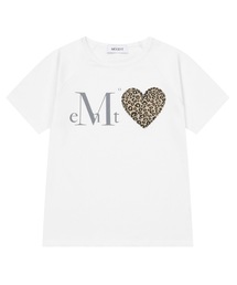 コロンヒョピハートパッチ半袖Tシャツ（2カラー）