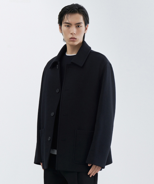 Maje ネイビー　チェスターコート green label relaxing（グリーンレーベルリラクシング）の「＜green
