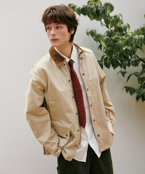 GLW(ジーエルダブリュ)の「ヘリテージカバー ハンティングジャケット ベージュ(ミリタリージャケット・レディース・その他・MEDIUM/LARGE/SMALL)」の6枚目の写真