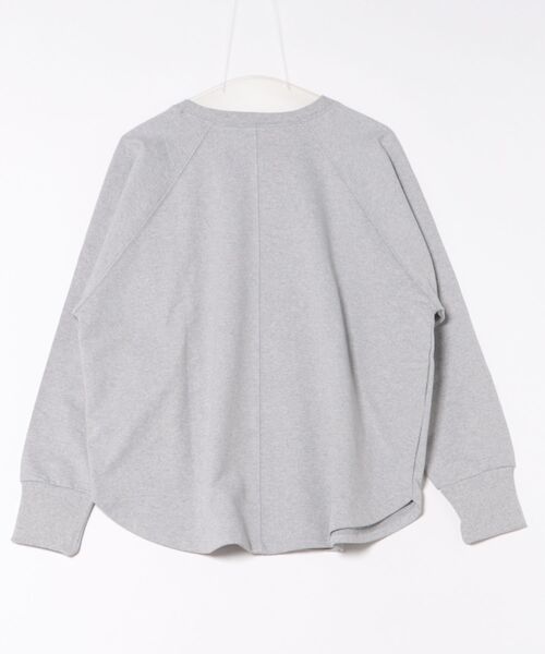 Rydia（リディア）の「DON'Tルーズラグラントップス（Tシャツ/カットソー・レディース・トップグレー/オフホワイト/ブラック・1）」の14枚目の写真