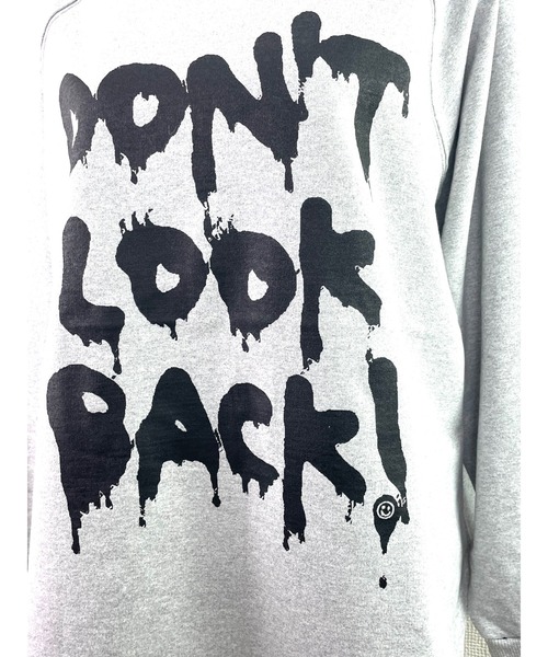 Rydia（リディア）の「DON'Tルーズラグラントップス（Tシャツ/カットソー・レディース・トップグレー/オフホワイト/ブラック・1）」の11枚目の写真