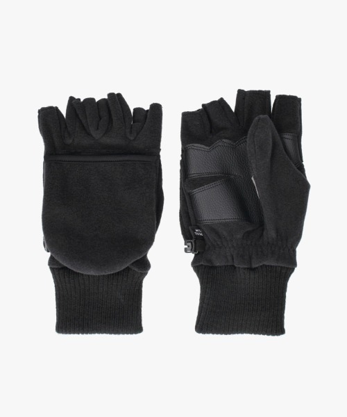 WILD THINGS(ワイルドシングス)の「WILD THINGS POLARTEC DETACHABLE MITTEN / ワイルドシングス(手袋・メンズ・ダークグリーン/ブラック・MEDIUM)」の10枚目の写真