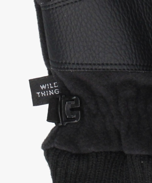 WILD THINGS(ワイルドシングス)の「WILD THINGS POLARTEC DETACHABLE MITTEN / ワイルドシングス(手袋・メンズ・ダークグリーン/ブラック・MEDIUM)」の5枚目の写真