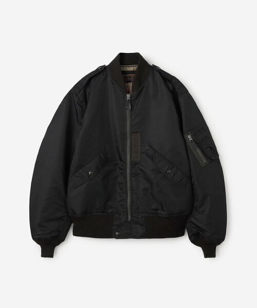 Buzz Rickson's（バズリクソンズ）の「BUZZ RICKSON'S | フライトジャケット BLACK L-2B MEN（ミリタリージャケット・メンズ・ブラック・L/M）」の2枚目の写真