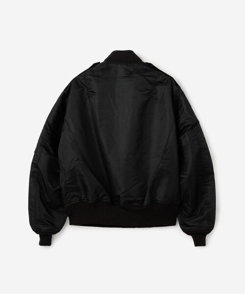 Buzz Rickson's（バズリクソンズ）の「BUZZ RICKSON'S | フライトジャケット BLACK L-2B MEN（ミリタリージャケット・メンズ・ブラック・L/M）」の3枚目の写真