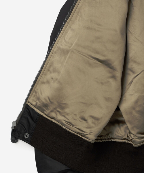 Buzz Rickson's（バズリクソンズ）の「BUZZ RICKSON'S | フライトジャケット BLACK L-2B MEN（ミリタリージャケット・メンズ・ブラック・L/M）」の8枚目の写真