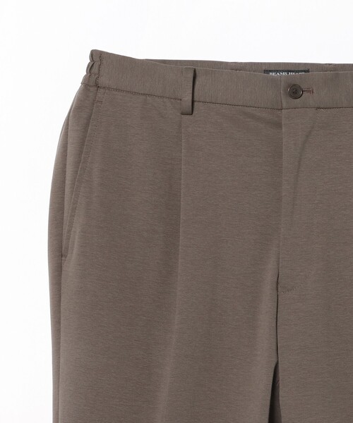 BEAMS HEART(ビームスハート)の「【4/23値下げ】トリアセテート ポンチ スラックス(セットアップ対応)(スラックス・メンズ・グリーン系その他5/ブラック・SMALL/MEDIUM/LARGE/X-LARGE)」の6枚目の写真