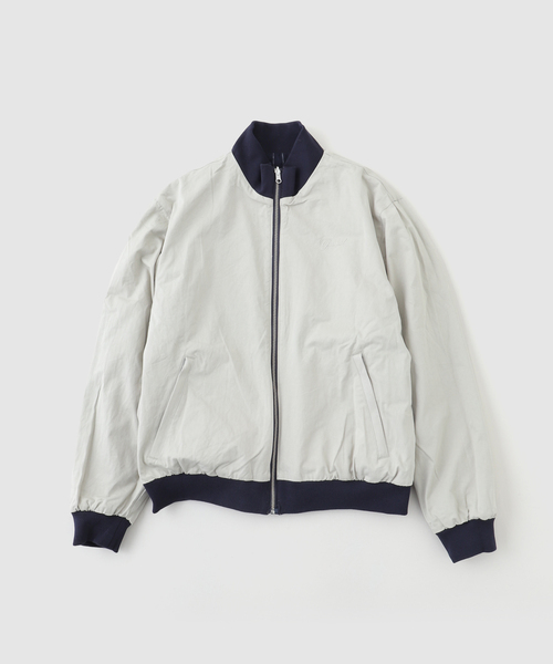 WISM(ウィズム)の「GRAND COLLECTION / グランド コレクション REVERSIBLE PINSTRIPE WOOL/COTTON J(その他アウター・メンズ・ダークブルー・MEDIUM/LARGE)」の8枚目の写真