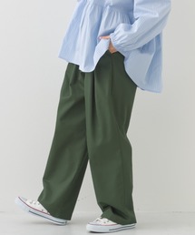 OMNES（オムネス）の「ハイウエストツータックチノパンツ（チノパンツ）」